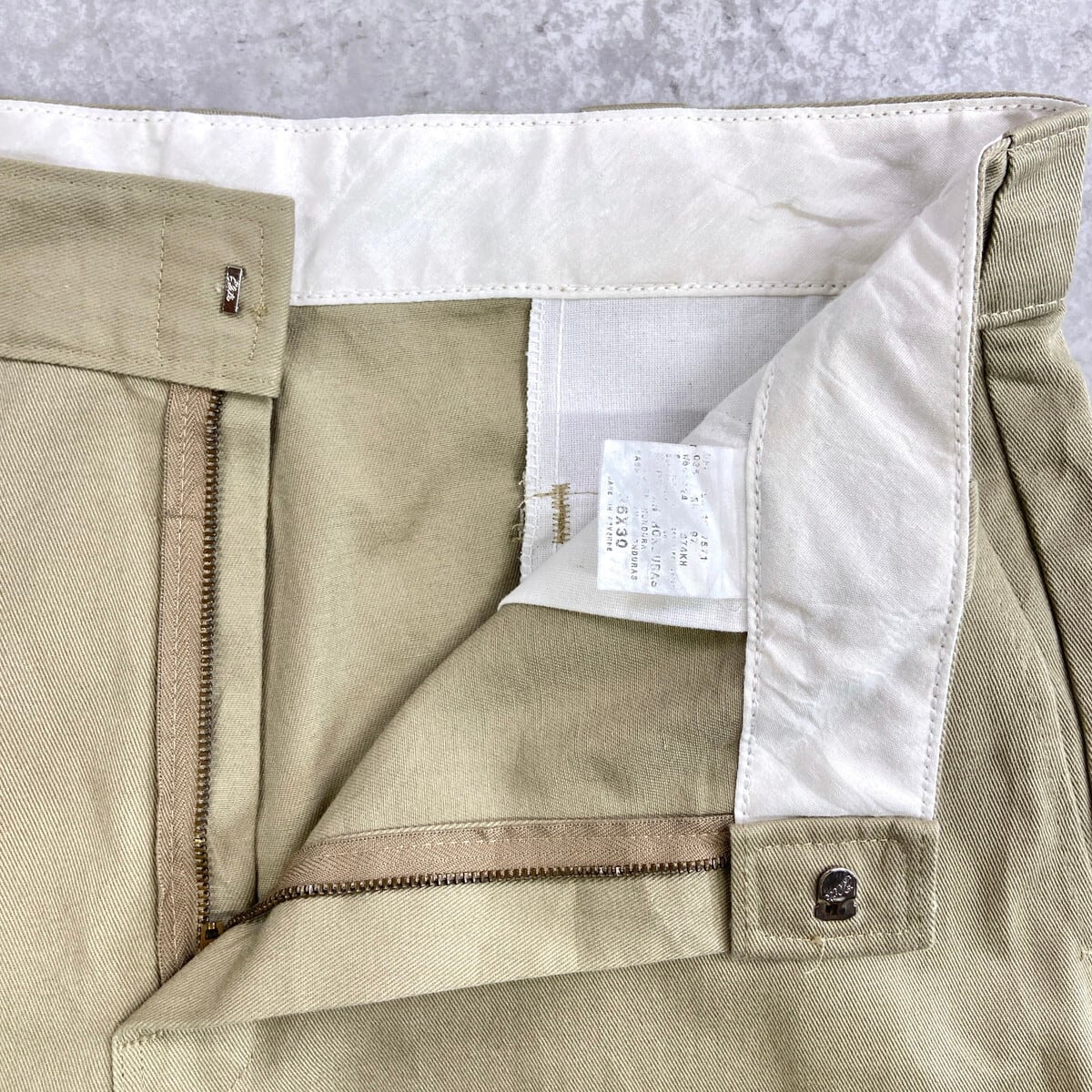 Dickies ディッキーズ ワークパンツ メンズW36 古着 アメカジ カーキ