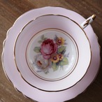 英国パラゴン 淡いピンクに咲く薔薇 静かな華やぎの一客 カップ&ソーサーA thumbnail 7