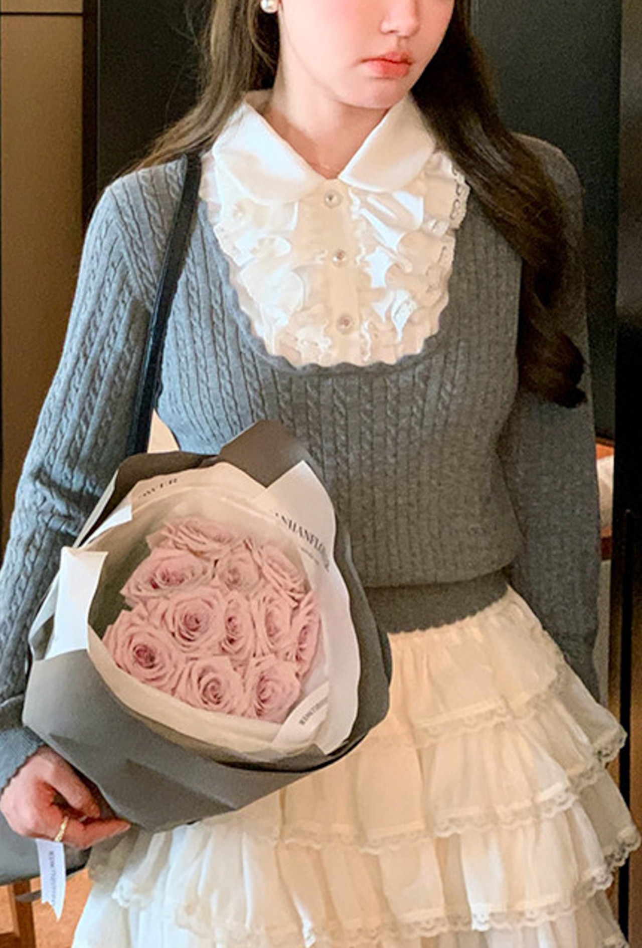 フリルティアードミニスカート LK1815