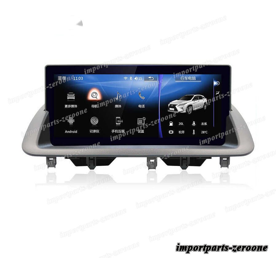10.25インチ レクサス CT 2011-2018 テスラスタイルアンドロイドナビ
