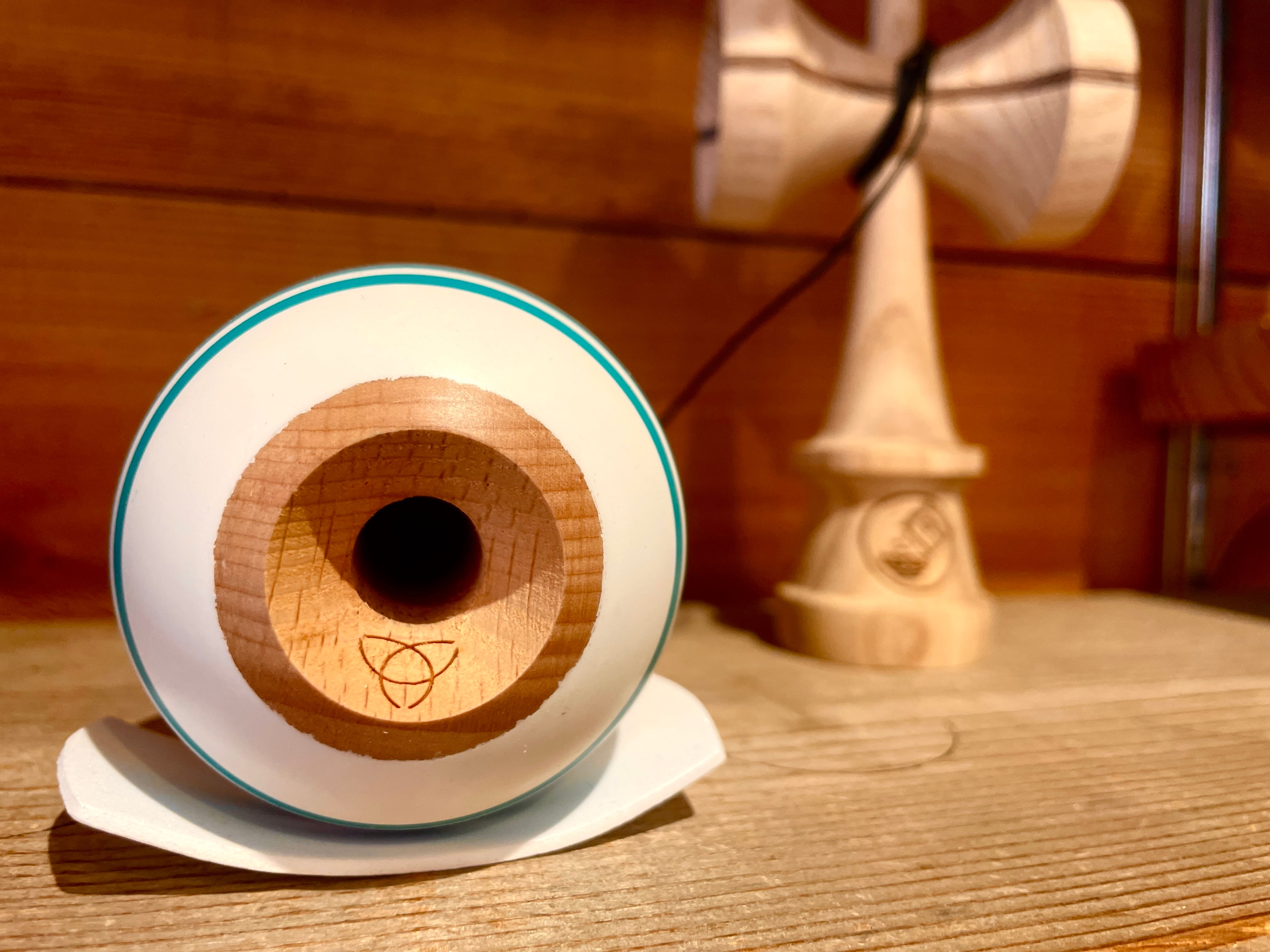 HIGGS x Cereal kendama KWC TEAL Hybrid 2o4 Shape けん玉 | MERSYS