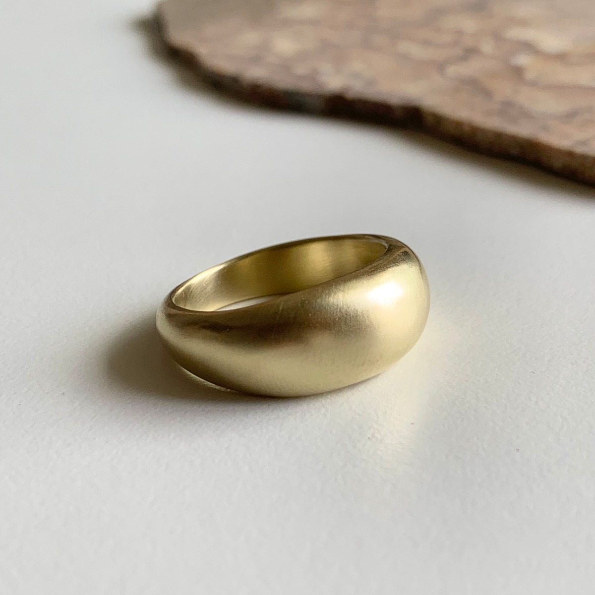 brass｜omochi ring | coyakame