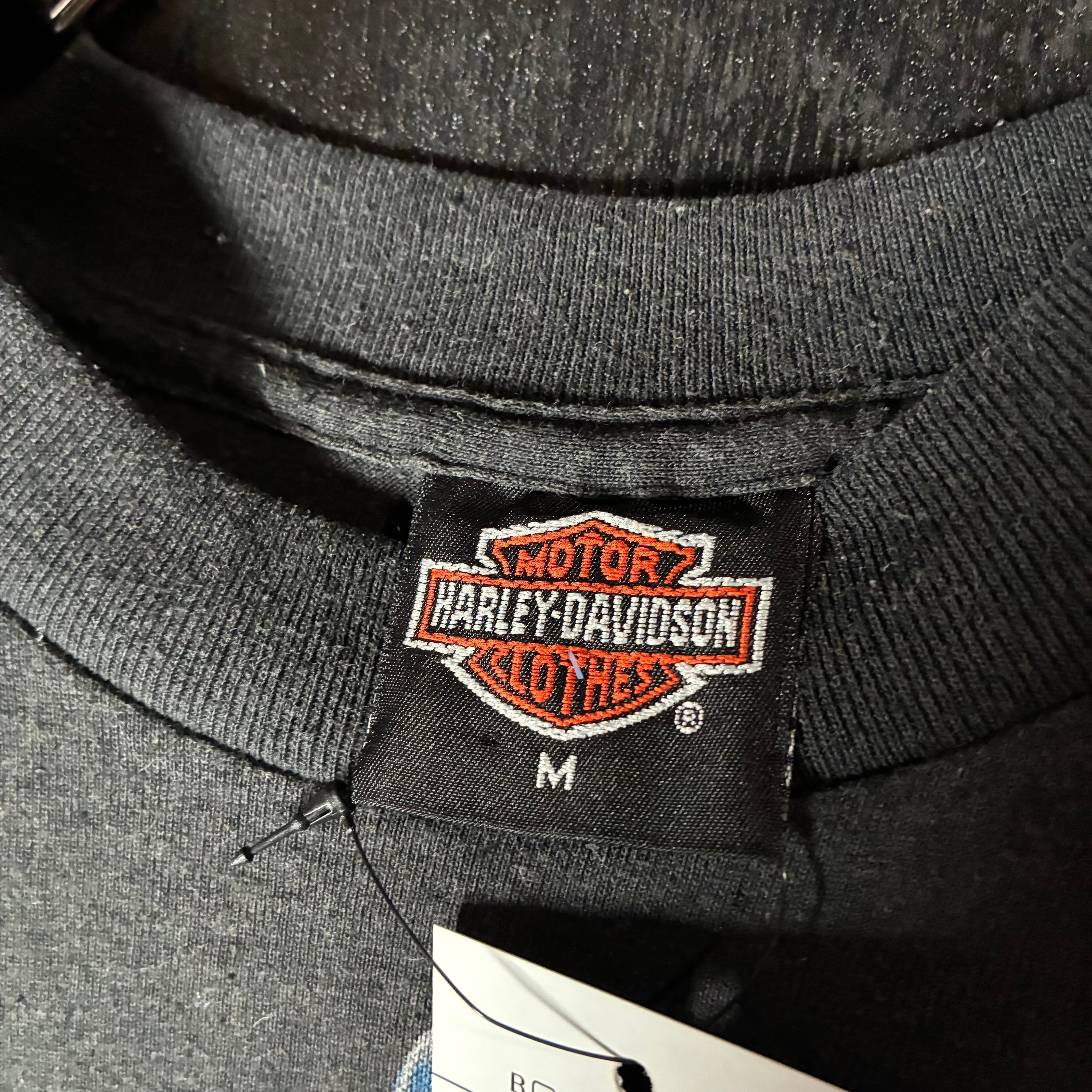 90s USA】Vintage Harley-Davidson 3D EMBLEM Tee ハーレー