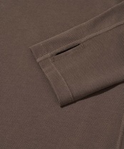 ANEMOS LONG SLEEVE T-SHIRT_BROWN