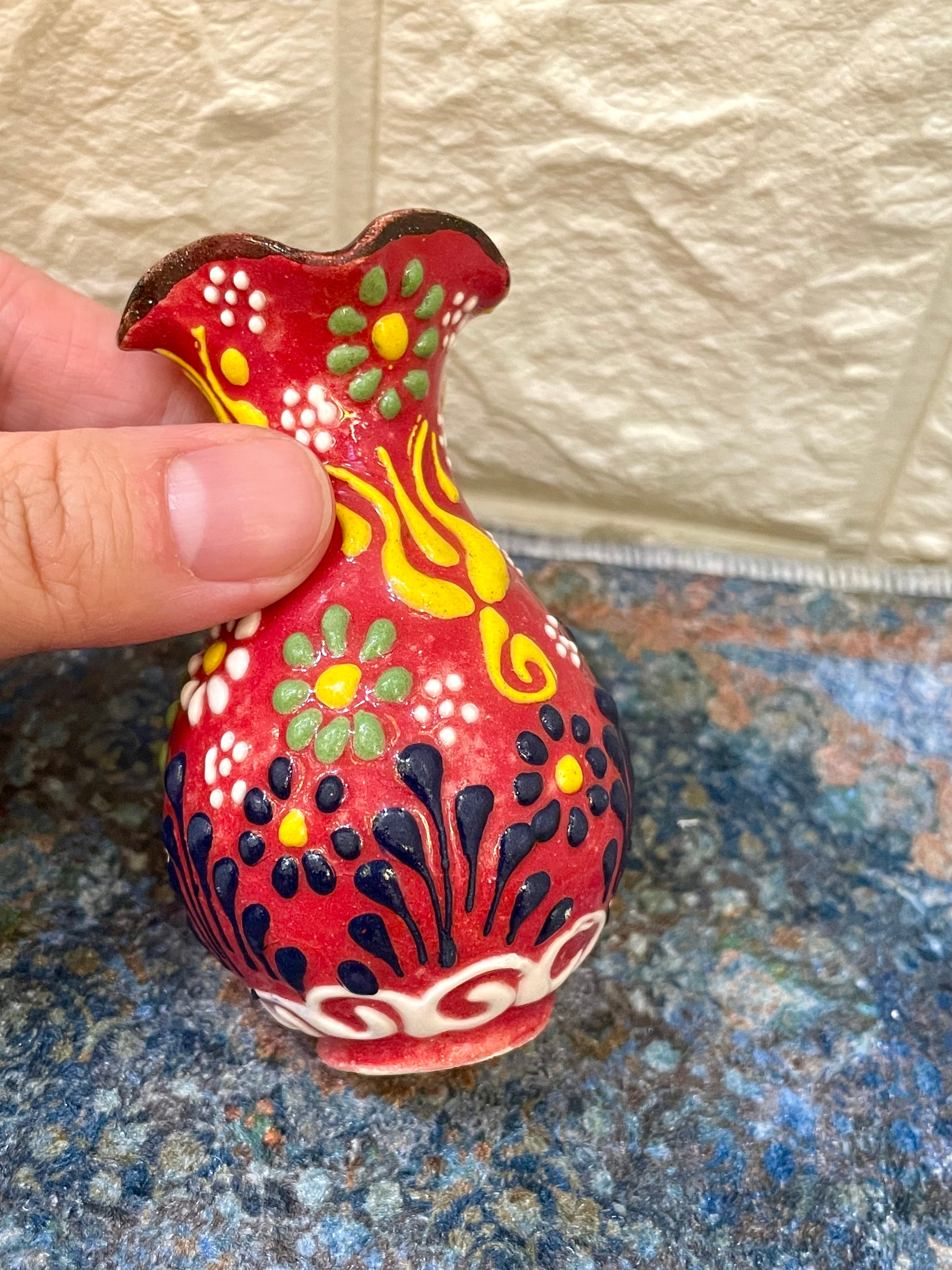 陶磁器 手描き 置物 ザクロ6