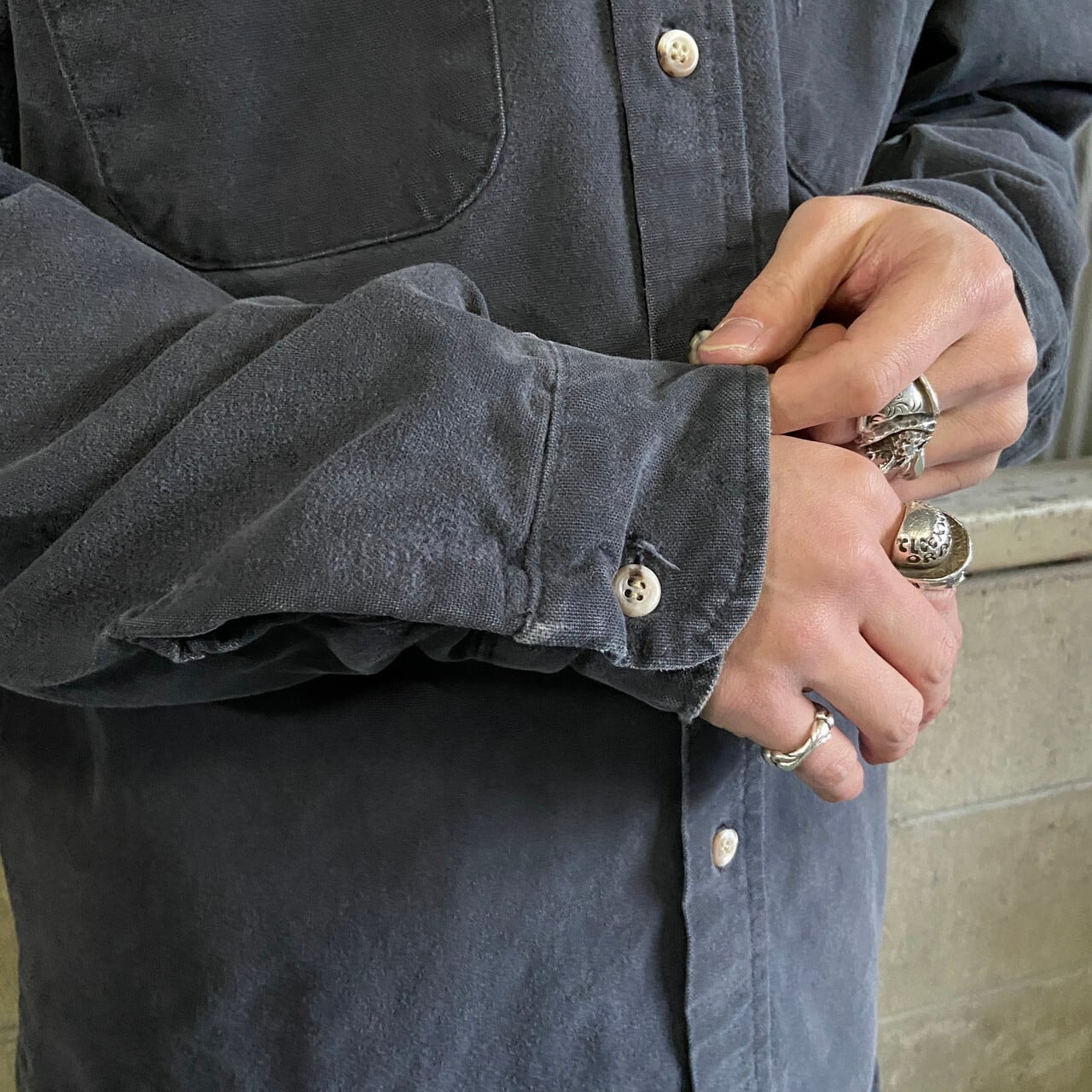 70〜80年代 Five Brother ファイブブラザー チャコールブラック ヘビー