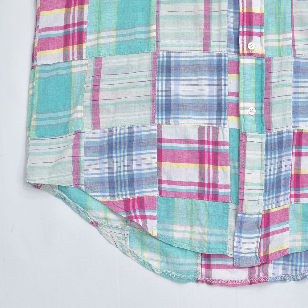 90s CHAPS Ralph Lauren チャプス ラルフローレン マドラスチェック