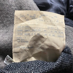 vintage ERMENEGILDO ZEGNA nep coat