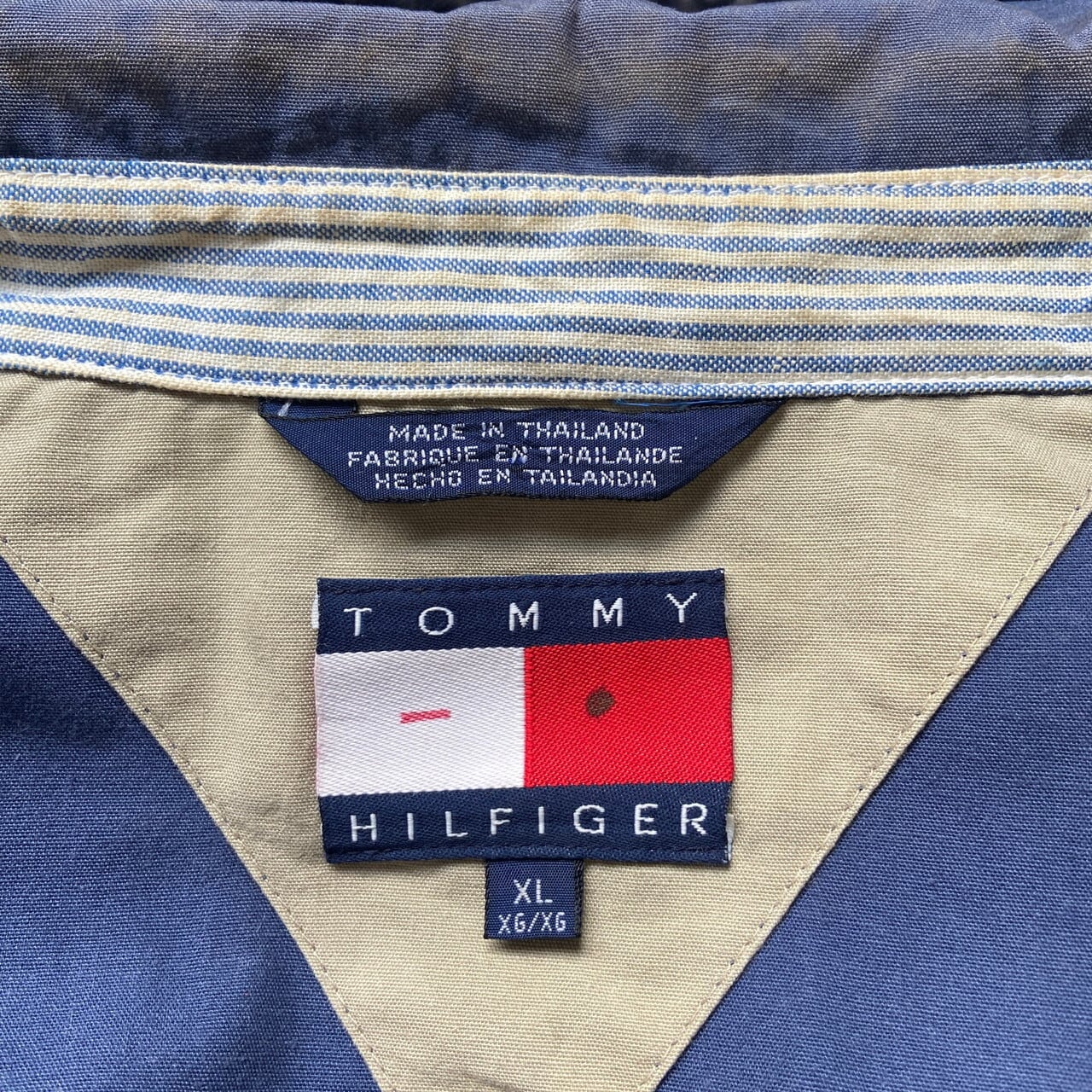 90年代 TOMMY HILFIGER トミーヒルフィガー スイングトップ メンズL