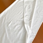 クロス　白チェック　ダマスク　テーブルクロス 19cla18