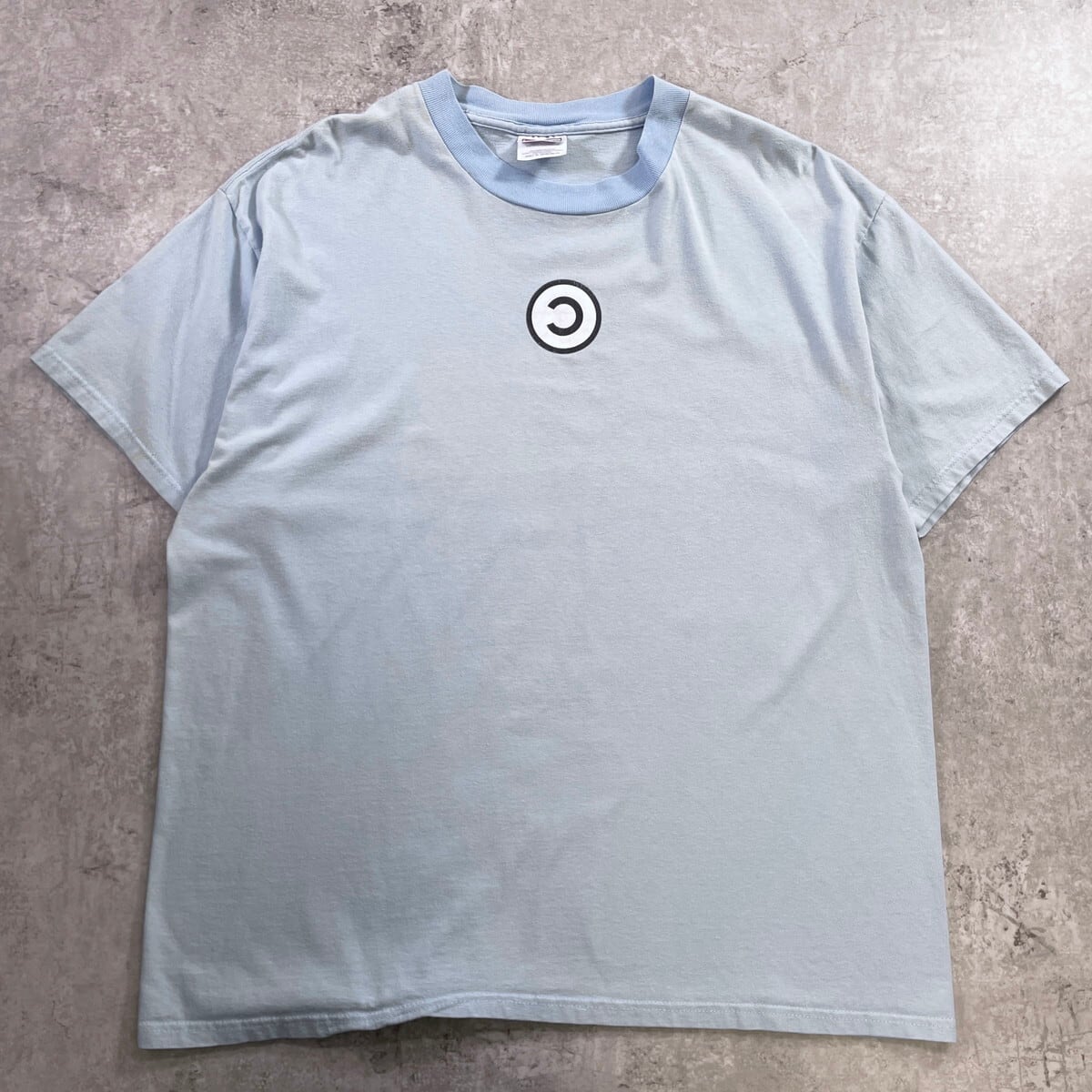 90年代〜 USA製 intel インテル IT企業ロゴ バックプリント Tシャツ