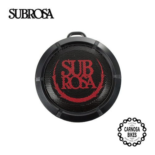【SUBROSA】Wireless Spot Speaker [ワイヤレス スポットスピーカー] Red-Print