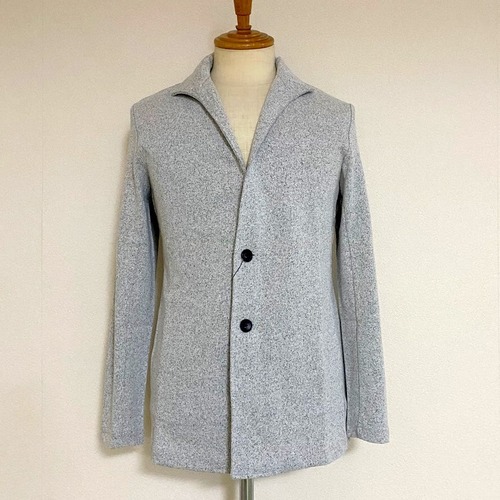 Stand Collar Cut Jacket　Gray