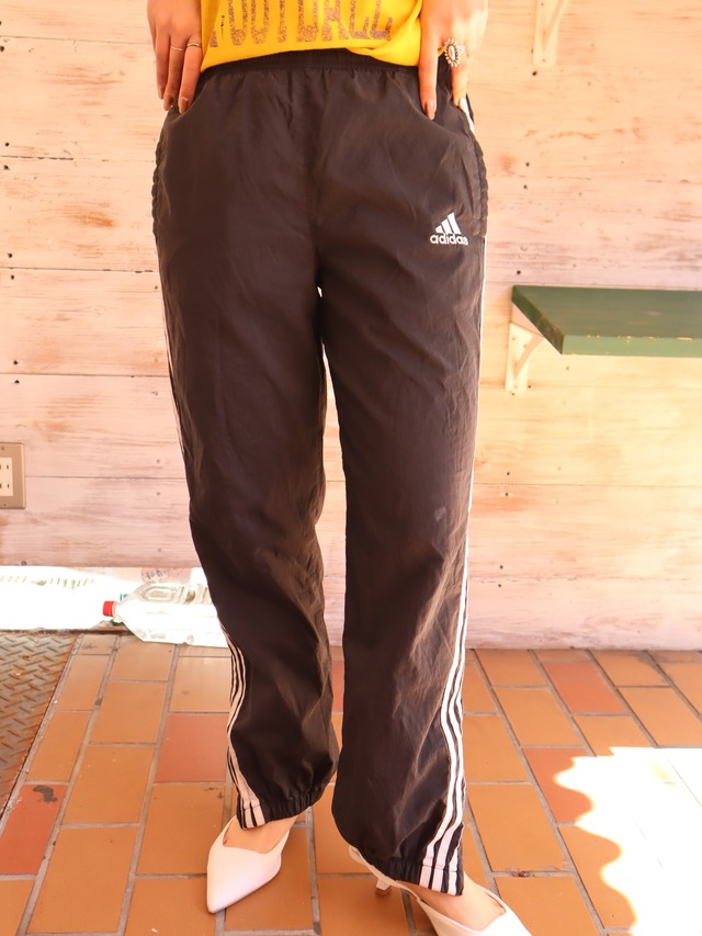 adidas nylon jog pants【6435】