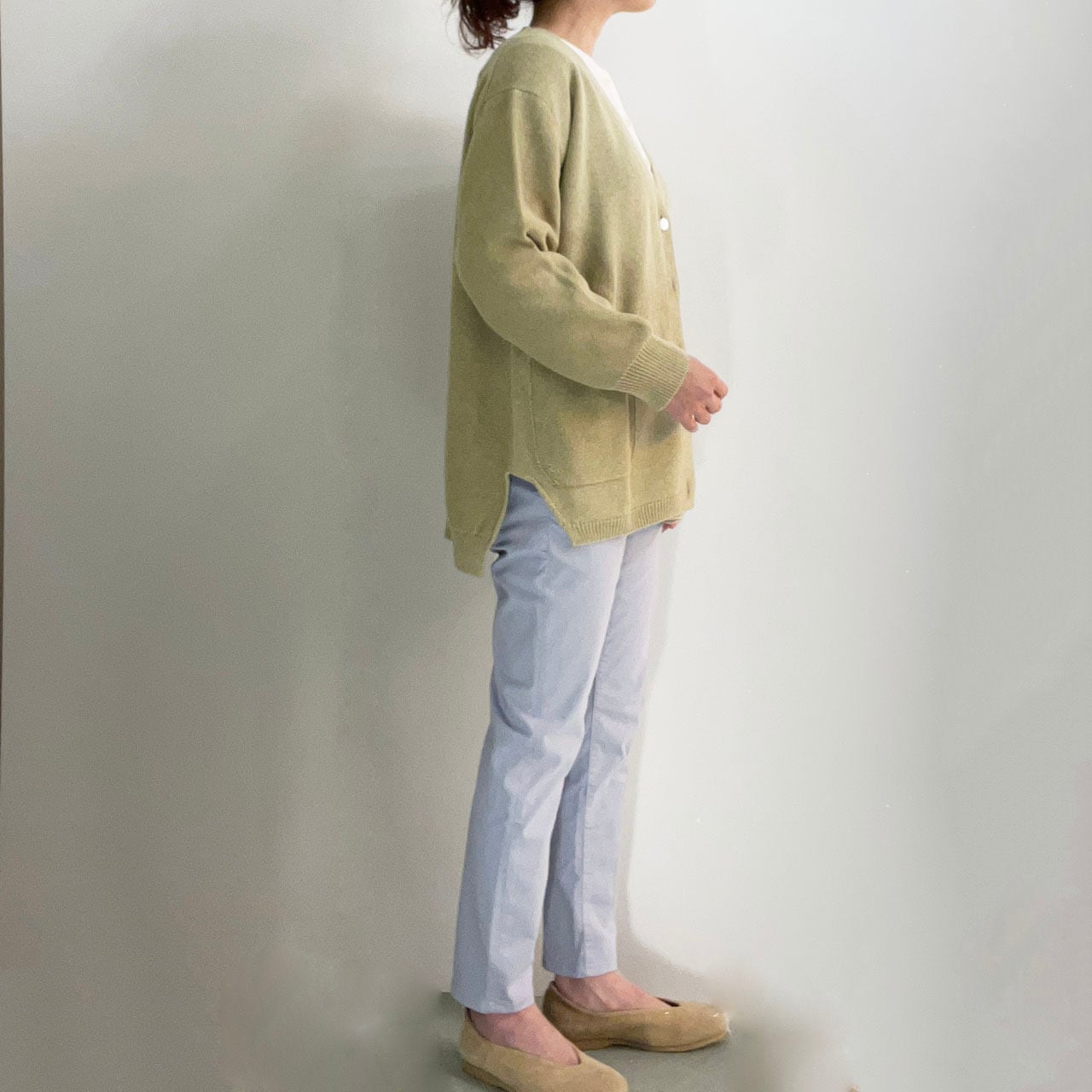 COMM.ARCH. コム・アーチ HAND FRAMED CO.LINEN C/D コットンリネン