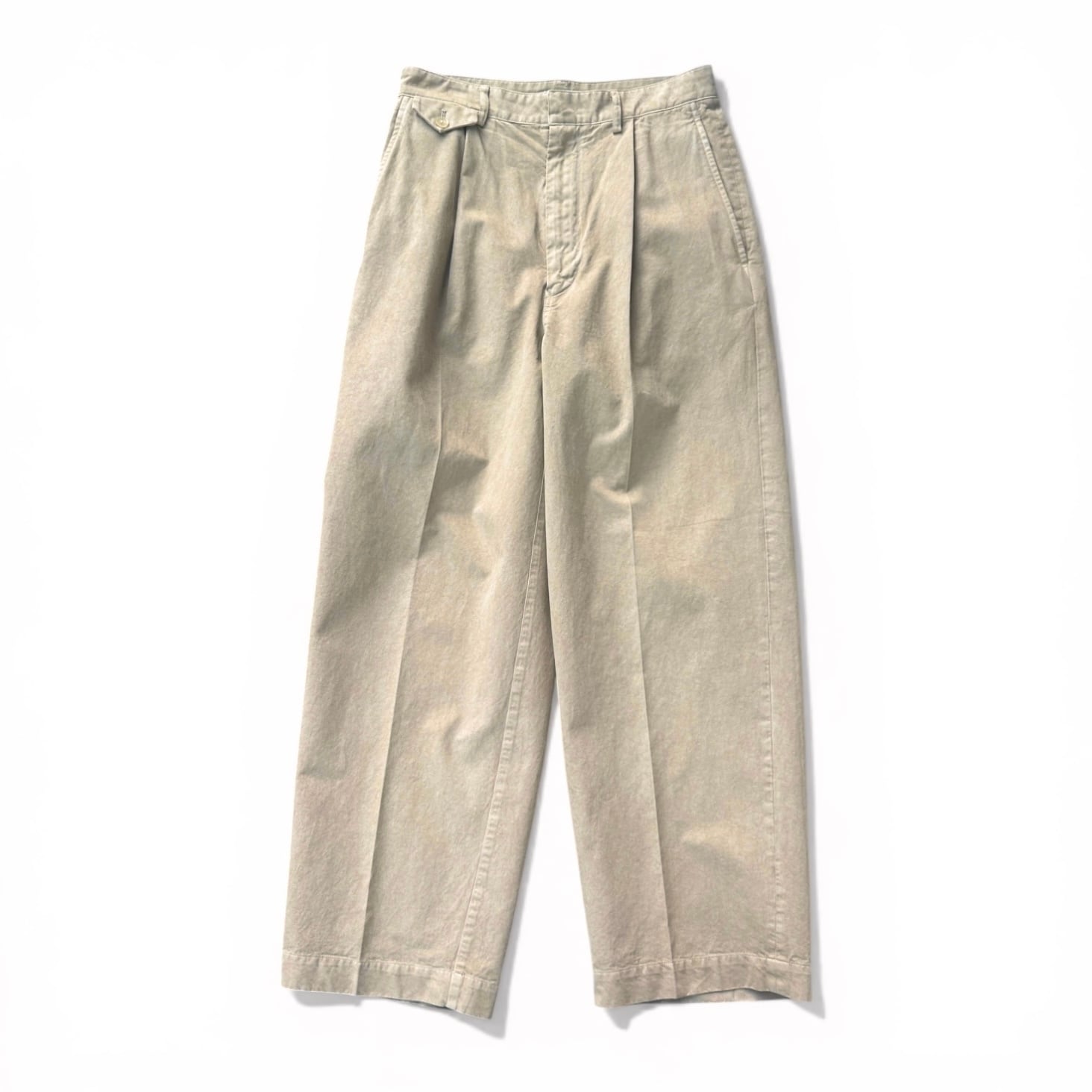AURALEE  [GARMENT-DYED FINX LIGHT CHINO PANTS]