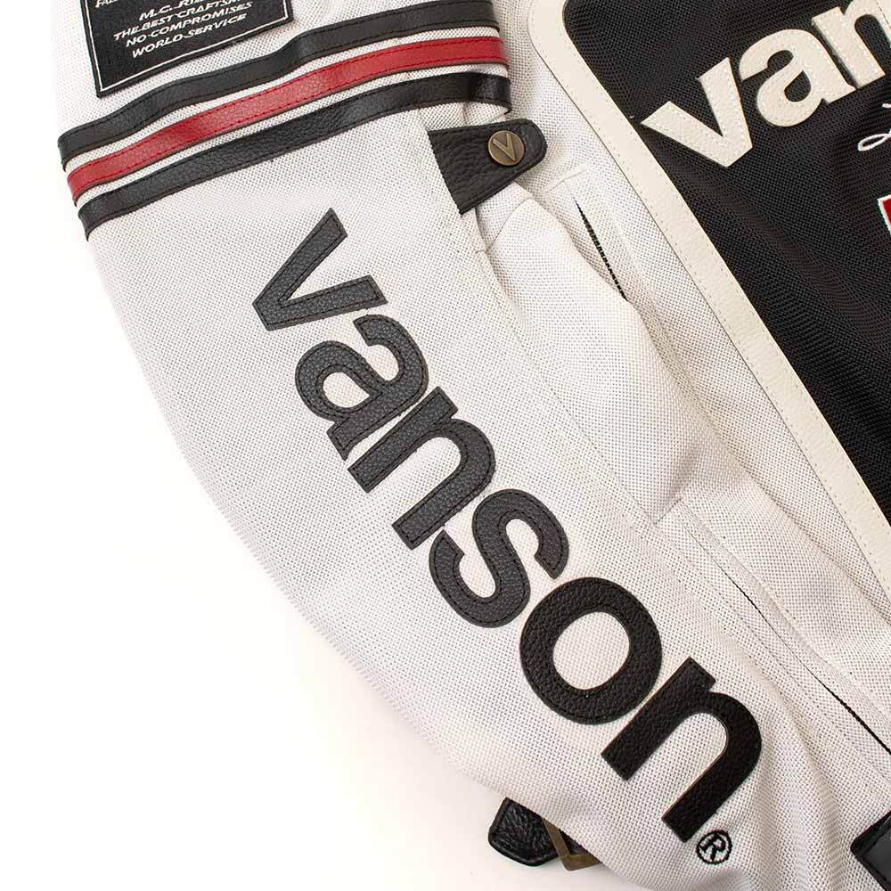 VS26105S メッシュライダースジャケット | vansonleathers