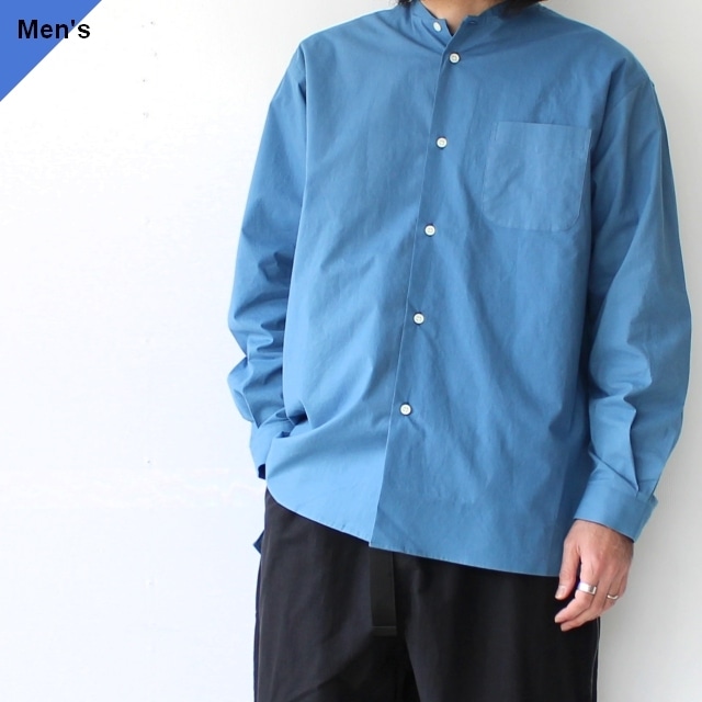 weac. ルーズフィットボックスシャツ CHIVIC　（Blue）