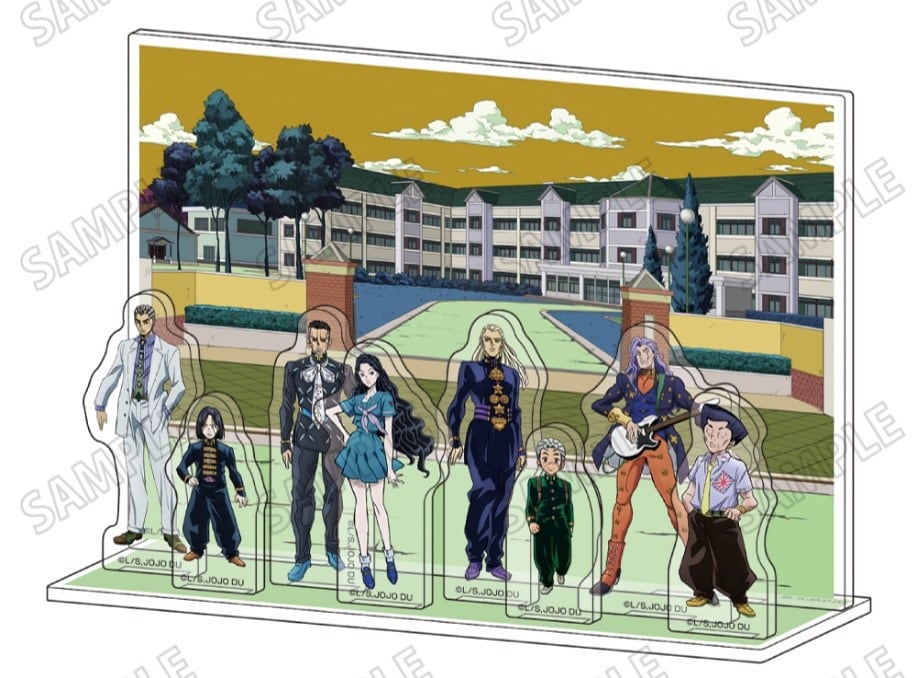 アニメ『ジョジョの奇妙な冒険 ダイヤモンドは砕けない』 アクリル
