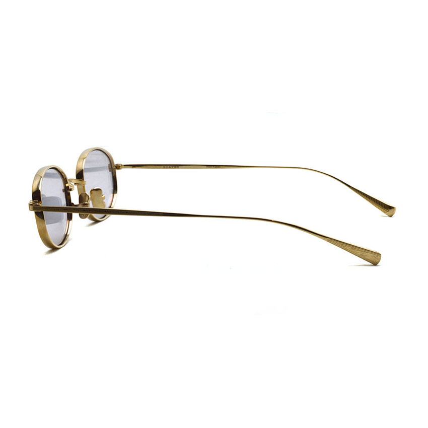 EYEVAN アイヴァン トンプソン オーバル サングラス メガネ EYEVAN / THOMPSON Sun / Gold - Lt.Gry ゴールド - ライトグレー