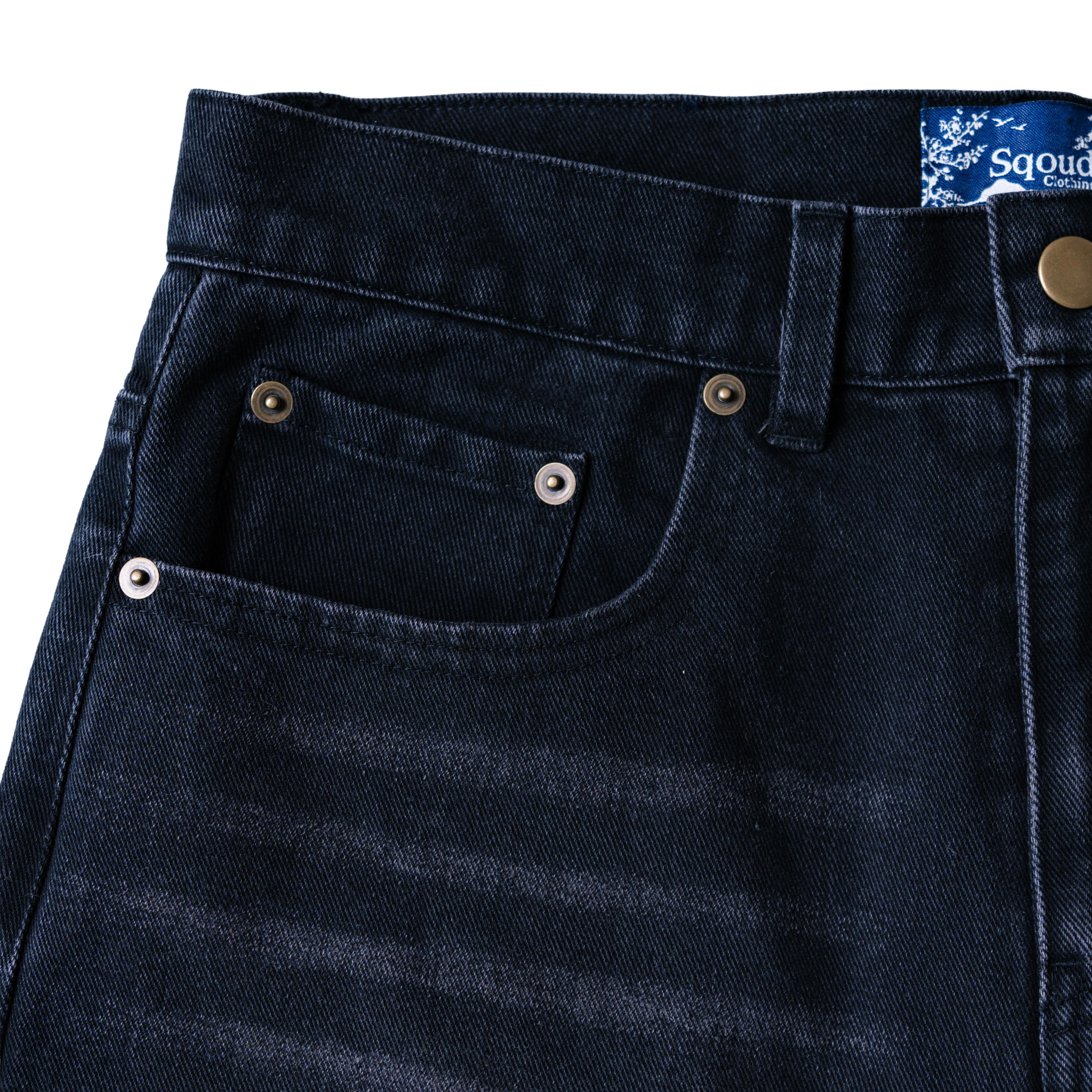 sqoudデニム Edge Baggy Denim（SQ-001） | sqoud