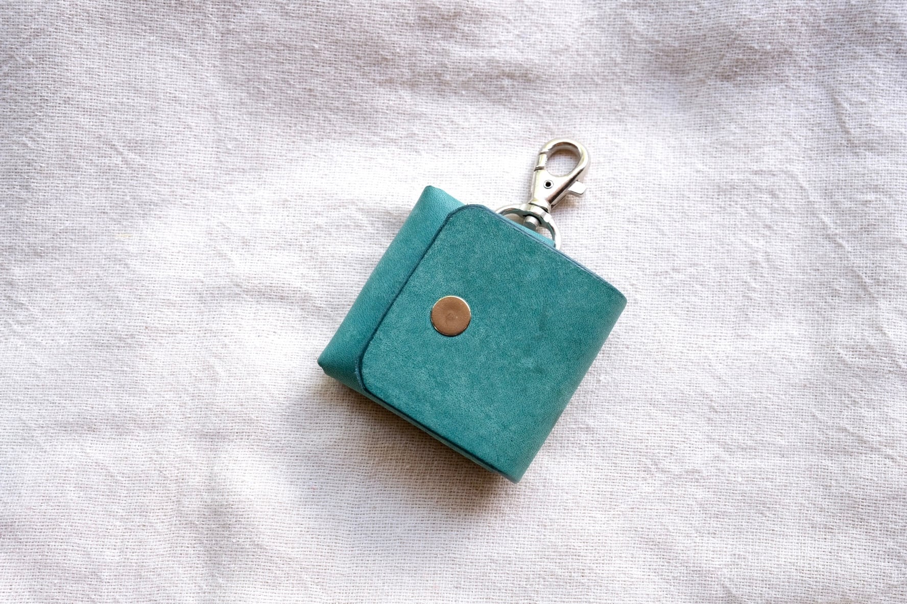 《即納》 coin holder【caribbean blue 】