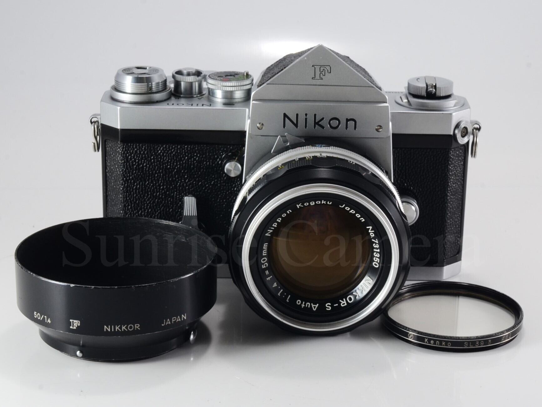中古】Nikon F アイレベル / 非Ai Nikkor S Auto 50mm F1.4 整備済