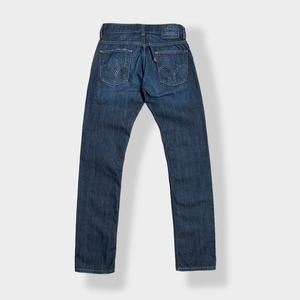 【LEVI'S】メキシコ製 511 スキニー ジーンズ デニム ジーパン スリム ストレート スキニー 細身 美脚 足長効果 ジッパーフライ ストレッチ W31 L32 リーバイス SKINNY US古着