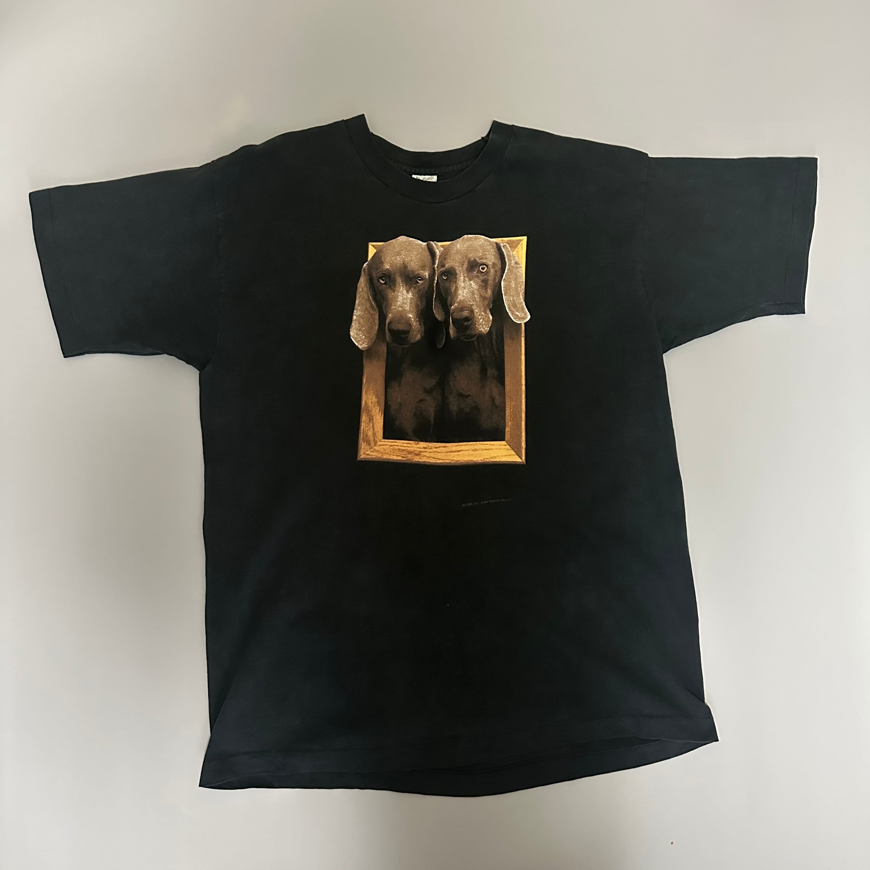 90s William Wegman ウィリアム ウェグマン Tシャツ | underwave