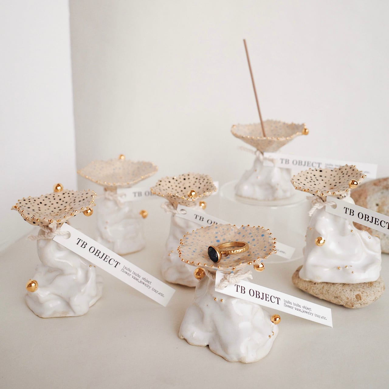 パーティクル 陶器 shizuku Object / Incense - | shizuku particle.の
