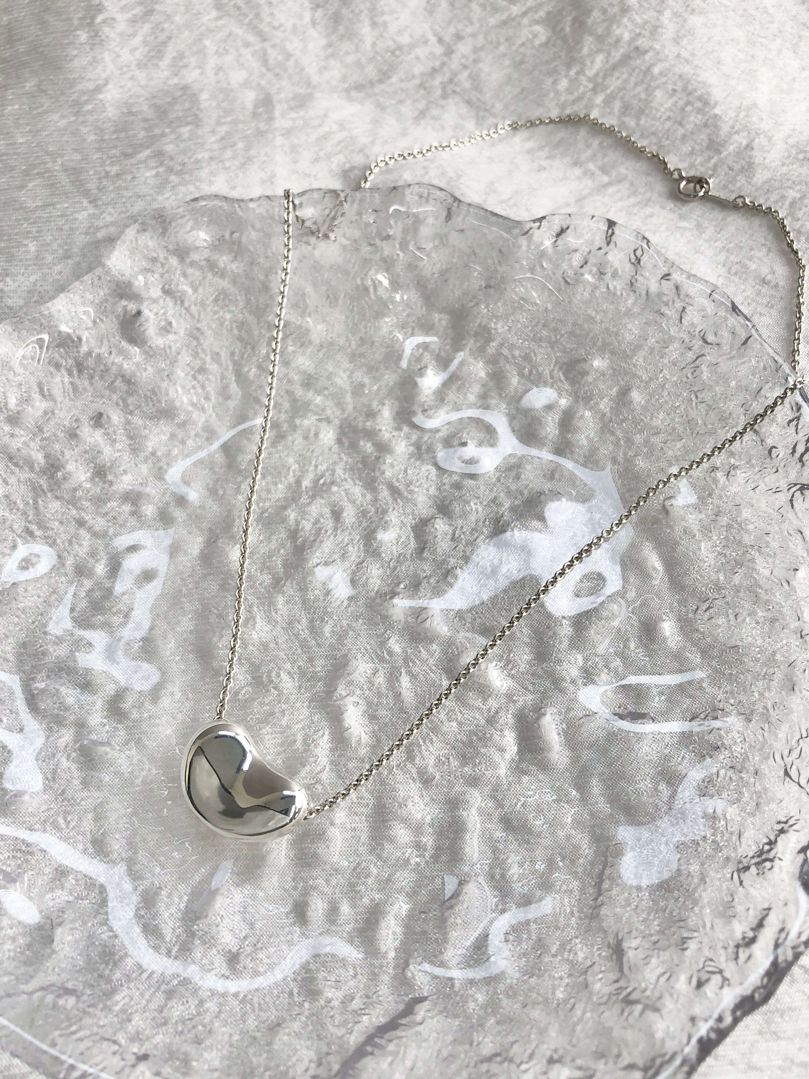 Tiffany & Co. ティファニー ネックレス シルバー ビーン 925 vintage ヴィンテージ オールド mrvc4t