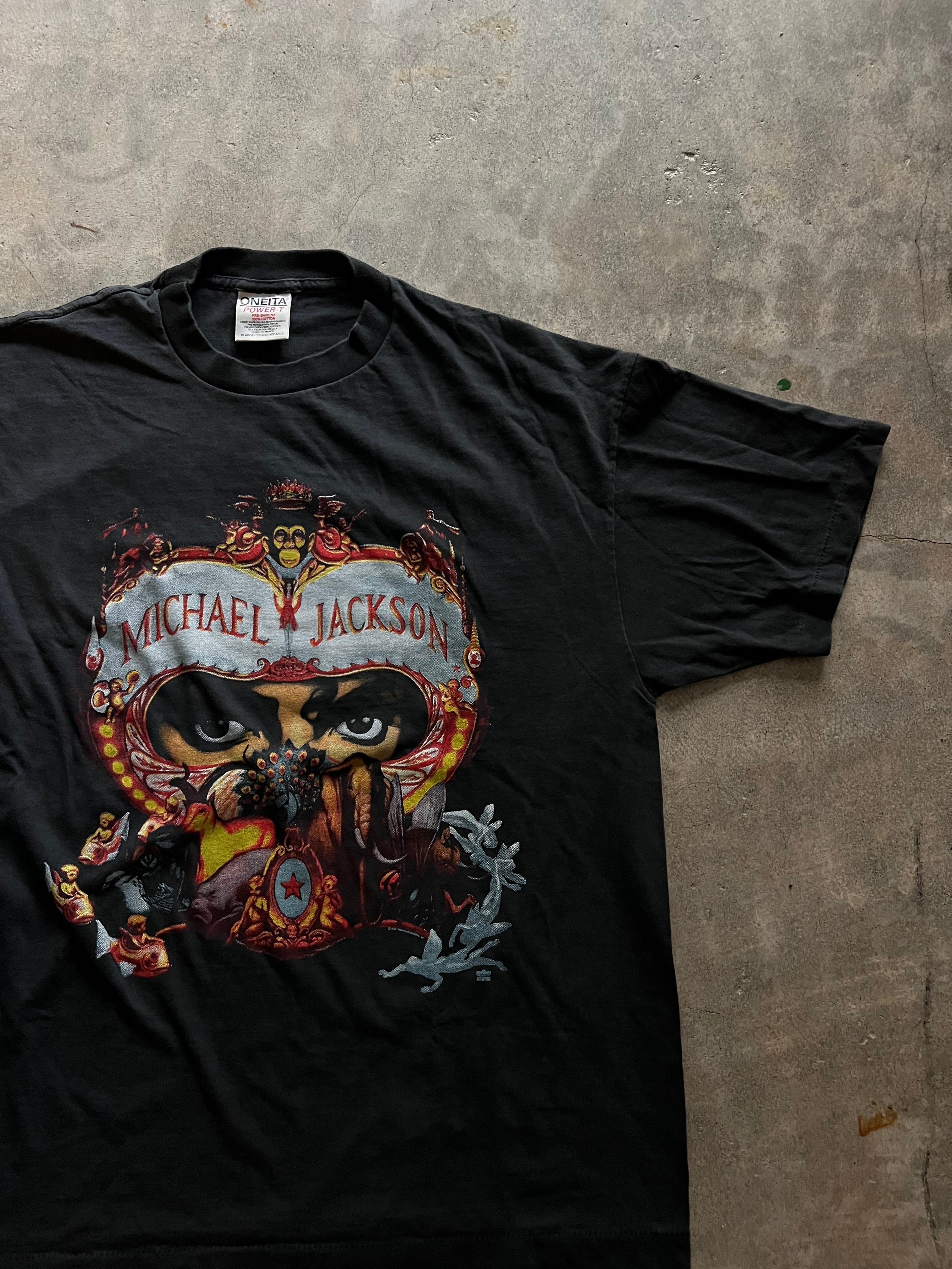 MICHAEL JACKSON DANGEROUS WORLD TOUR Tシャツ マイケルジャクソン XL