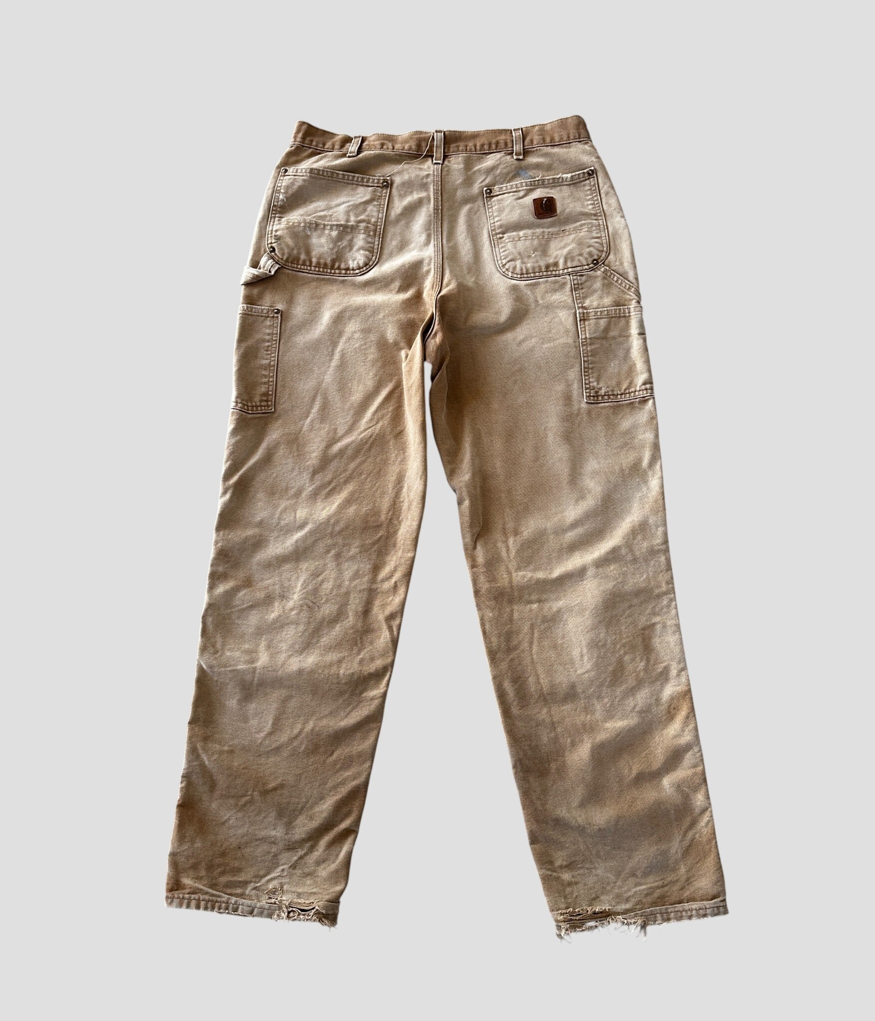 【雰囲気抜群ダブルニー、希少サイズ36×34】carharttバギーパンツ古着. 雰囲気抜群ダブルニー、希少サイズ36×34】carharttバギーパンツ古着