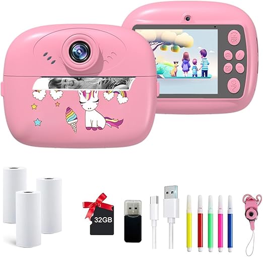 子供のHDカメラ用子供カメラインスタントプリントカメラサーマルフォト