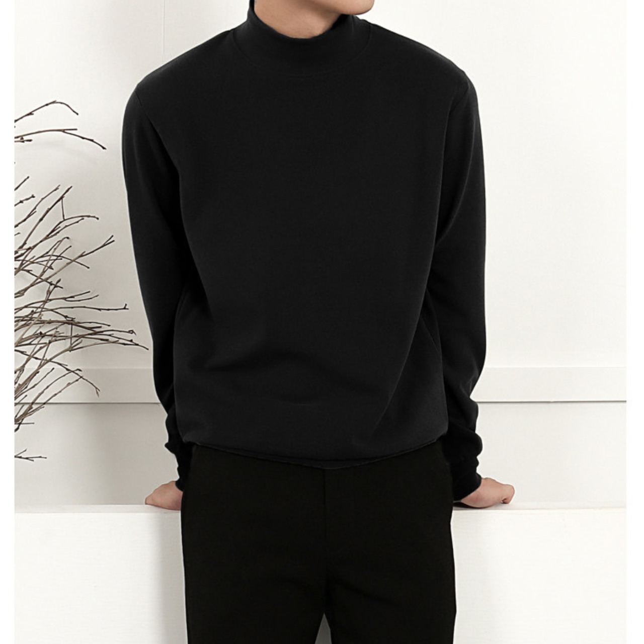 モックネック トップス　TB1836・画像3