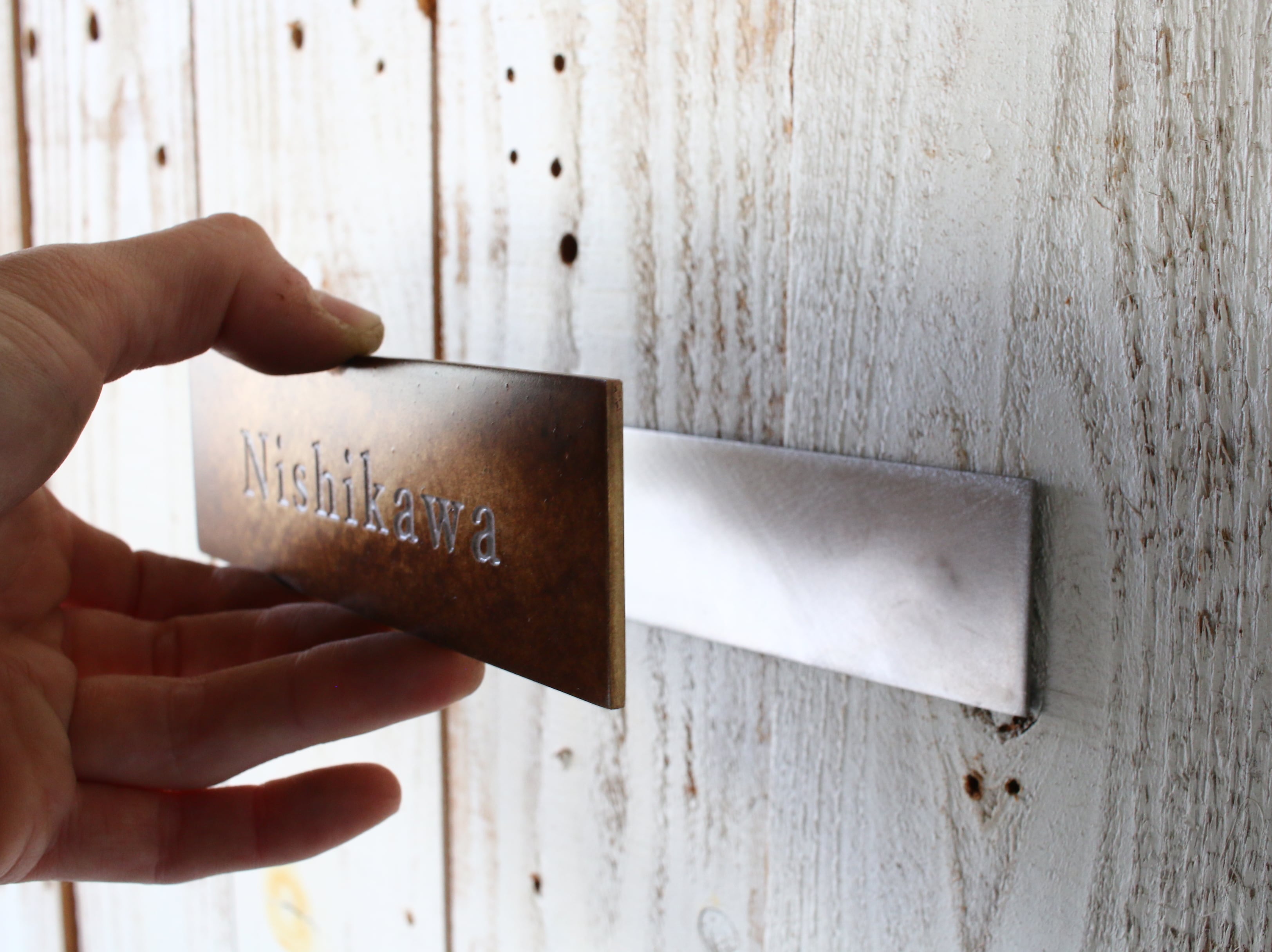 表札用】取り付け用補助ステー | sunny side studio サニーサイドスタジオ