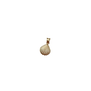 【14K-3-13】14K real gold Shell charm
