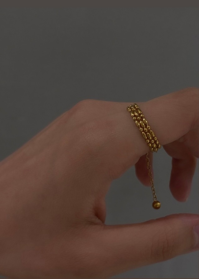slide triple-ball chain ring