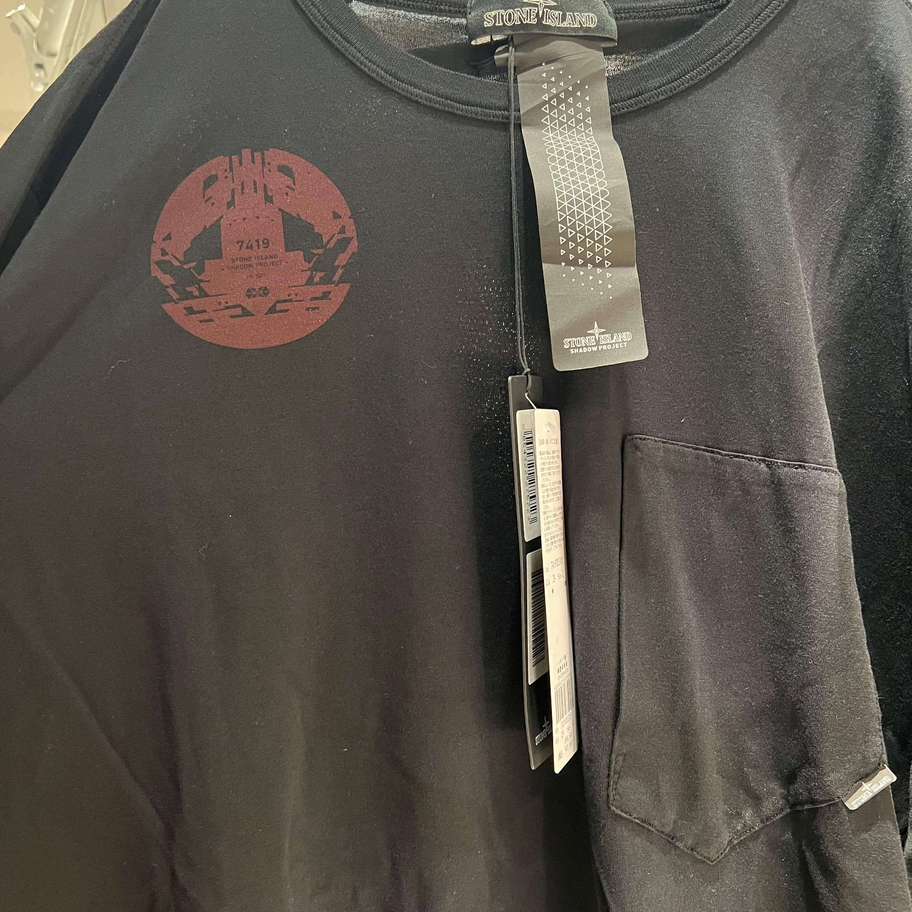 Stone Island Shadow Project オーバーサイズ Tシャツ