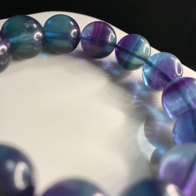 4. 大玉☆ブルー系グラデーション フローライト