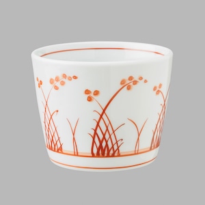 赤絵秋草文(中)