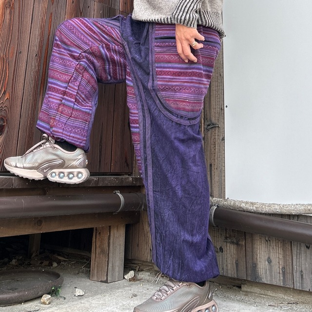 ビッグポケットゆったりパンツ