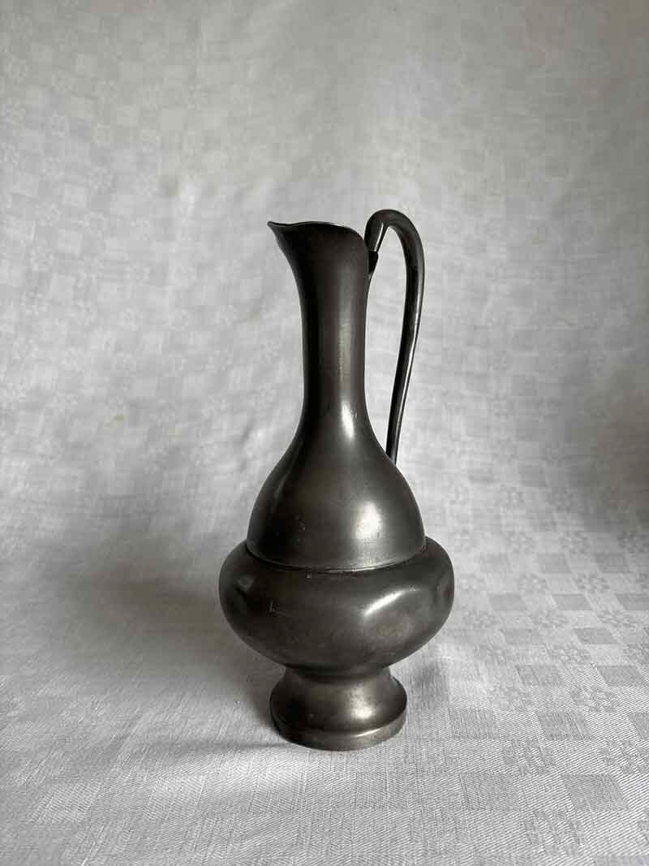 ピシェ　ジャグ　すずの水差し 花瓶　一輪挿し　ピューター　エタン　フランス製