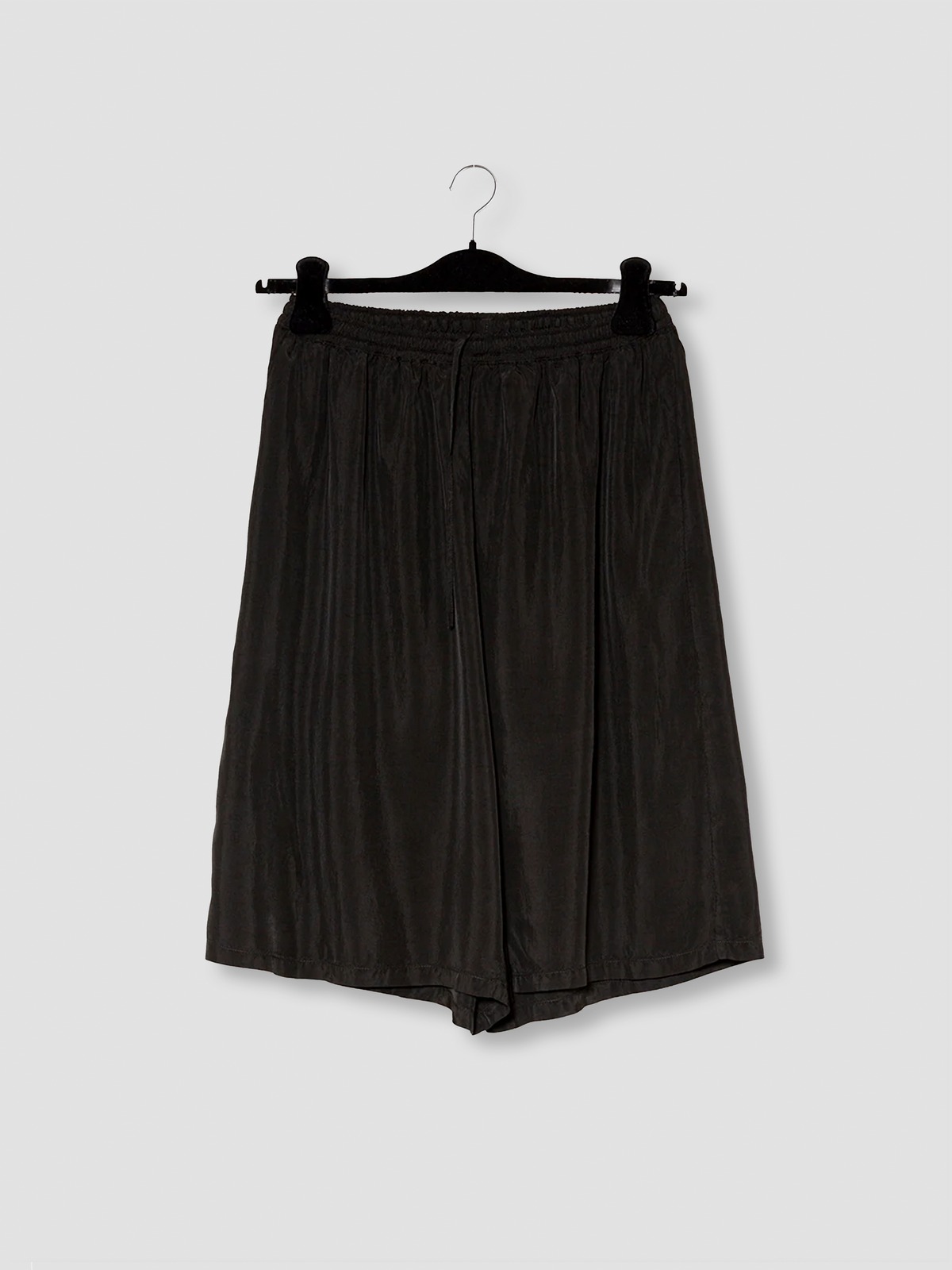 GABRIELA COLL GARMENTS CUPRO SHORT TROUSERS BLACK S14-259 | BEST 