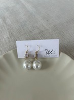 粒玉 ピアス/イヤリング