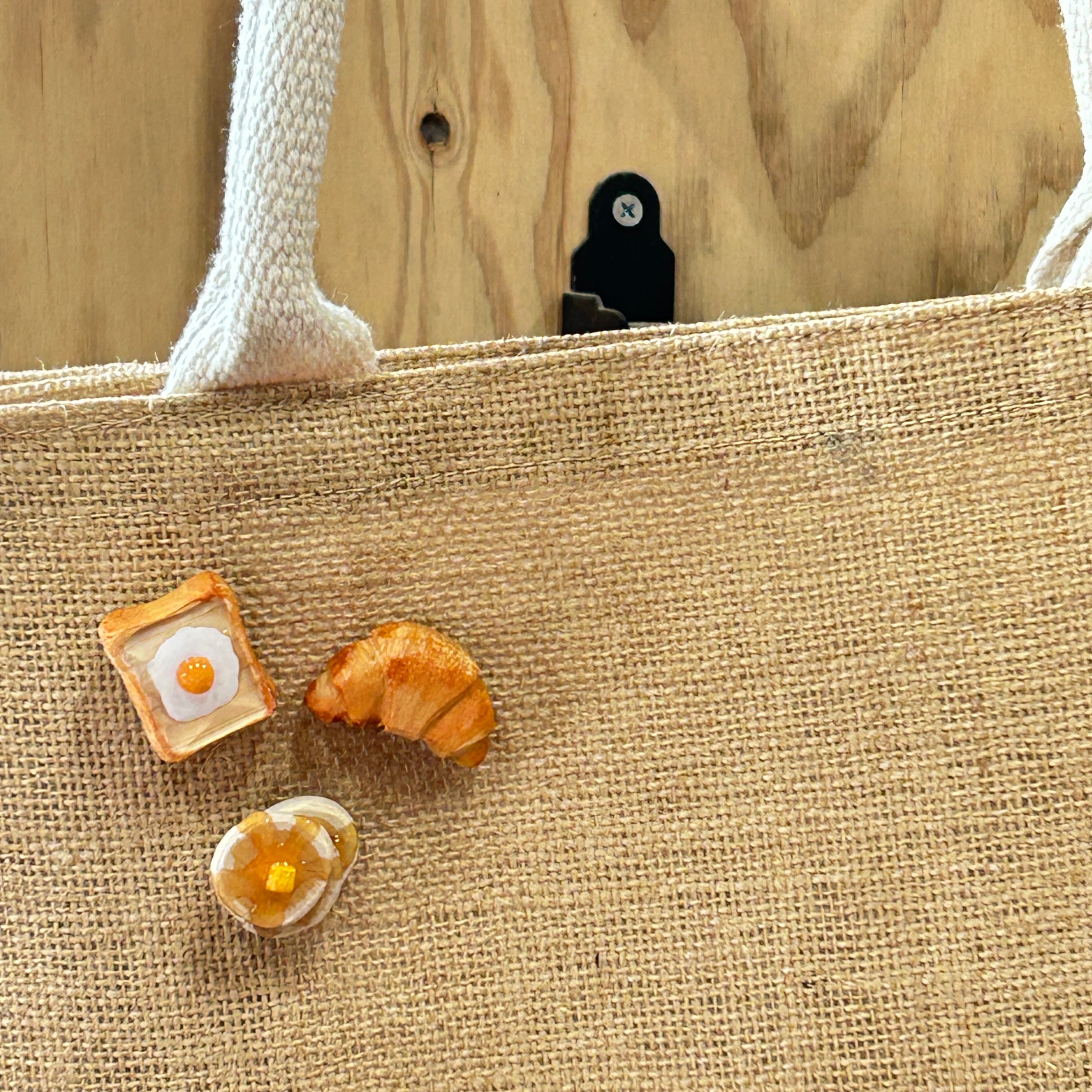 木製パンブローチ(3個セット)A | 9th Factory