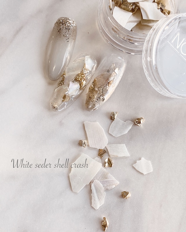 [ BASE限定販売 ] White seder shell crash