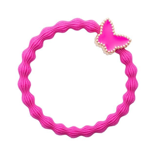 Enamel Gold Butterfly Fuchsia_59-003