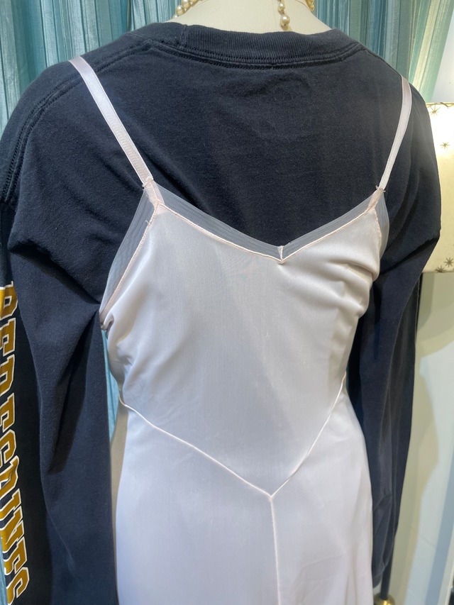 "Seamprufe" bady pink Organdy frill lingerie