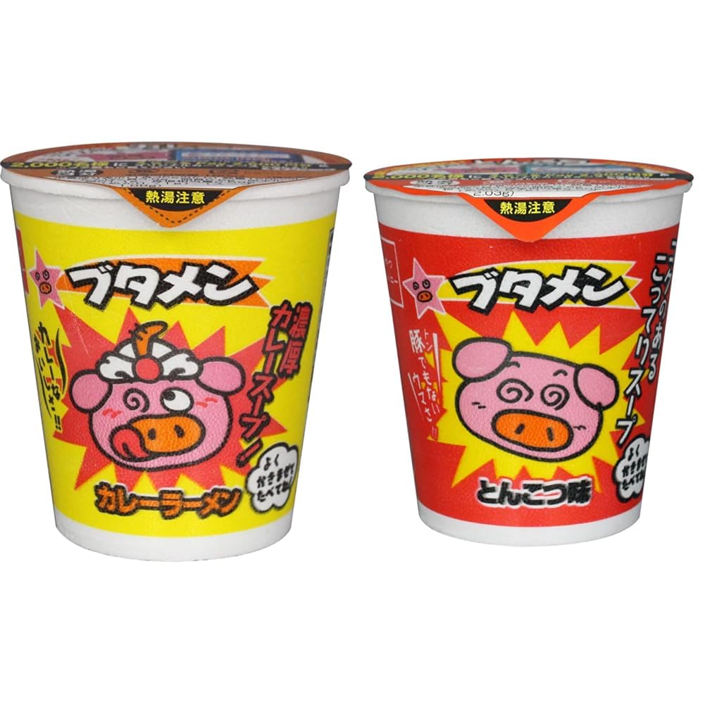 公式】おやつカンパニー ブタメンとんこつ味 35g×15個(ミニカップ